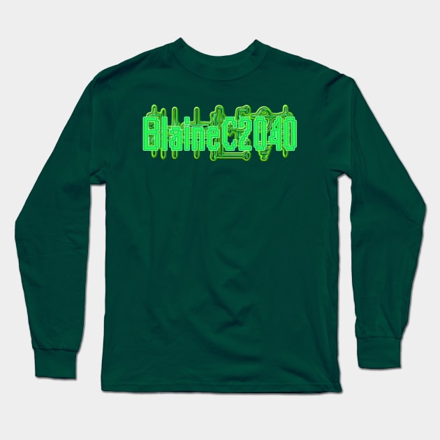 BlaineC2040 (Green) Long Sleeve T-Shirt by BlaineC2040